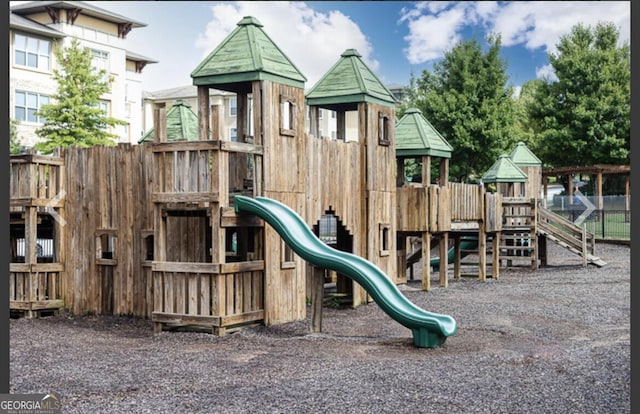 view of playground