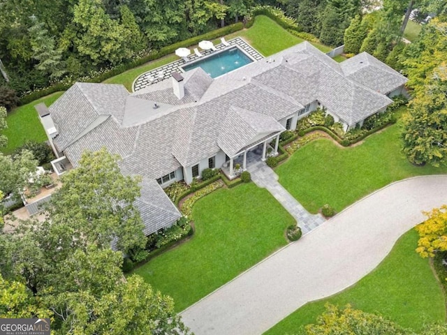 3612 Castlegate Dr NW, Atlanta, GA 30327 - aerial view