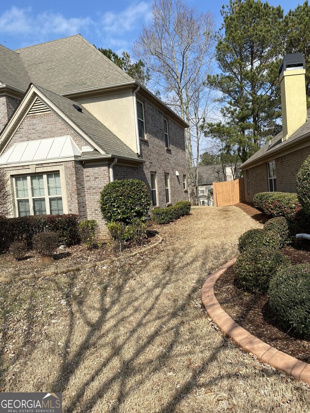 view of property exterior featuring cooling unit