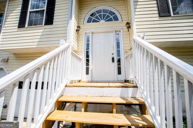 view of entrance to property