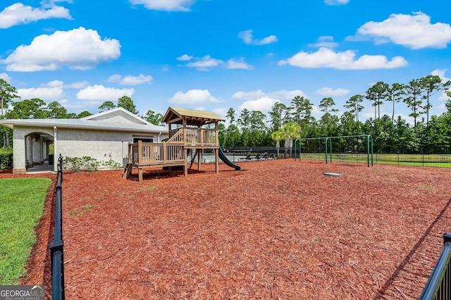 view of playground