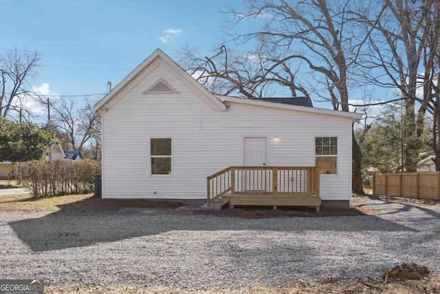 view of back of house