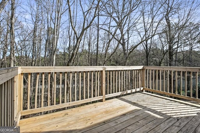 view of deck
