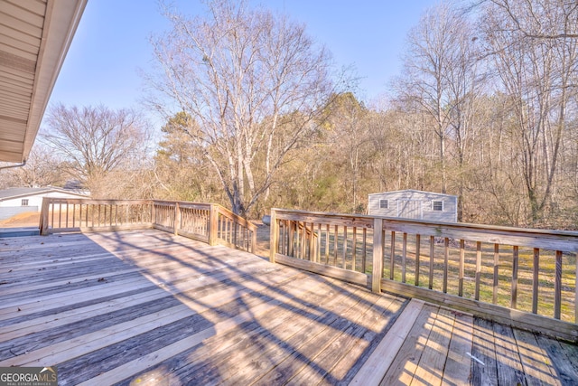 view of deck