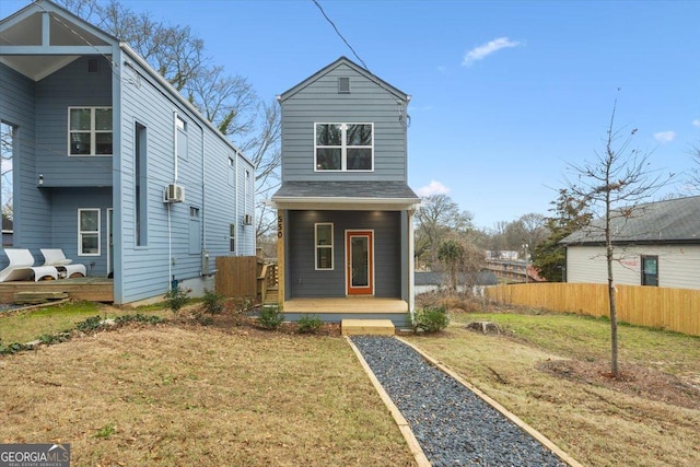550 Paines Ave NW, Atlanta, GA 30318 - view of front of home with covered porch and cooling unit