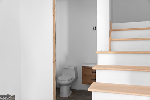 bathroom with toilet