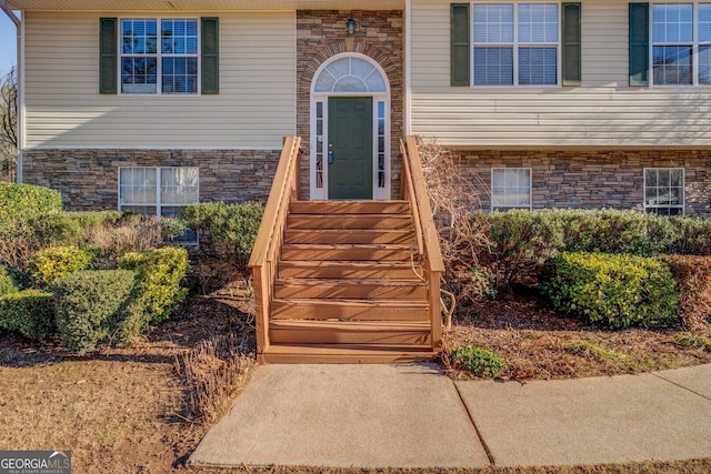 view of entrance to property