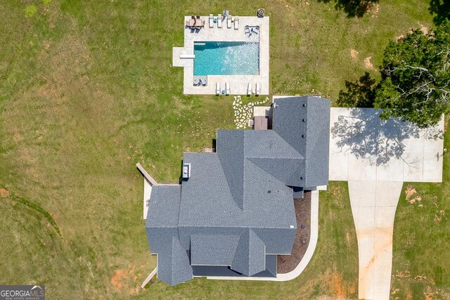 4621 Stanley Rd, Flowery Branch, GA 30542 - view of subject property featuring a pool