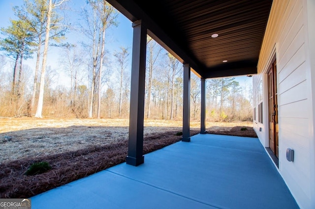 view of patio