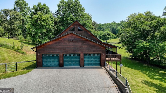 130 Stablegate Dr, Blairsville, GA 30512 - view of garage