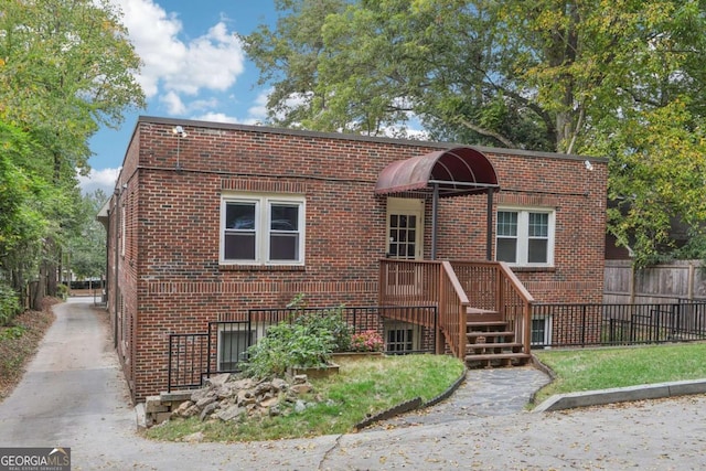 785 Ponce De Leon Pl NE Unit 8, Atlanta, GA 30306 - view of front of house featuring brick siding