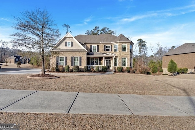 view of front of house featuring a porch