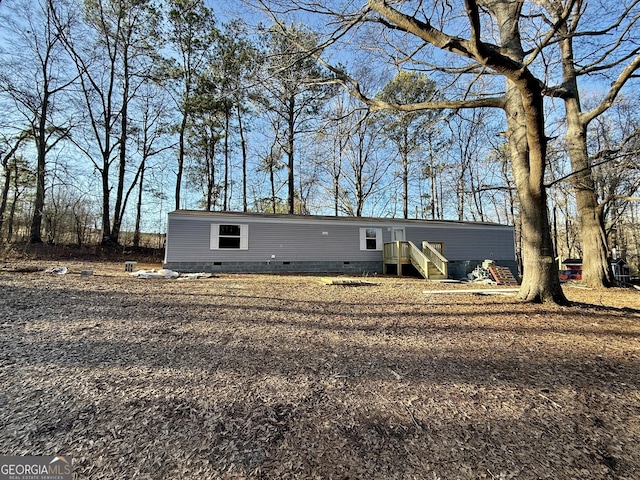 view of manufactured / mobile home