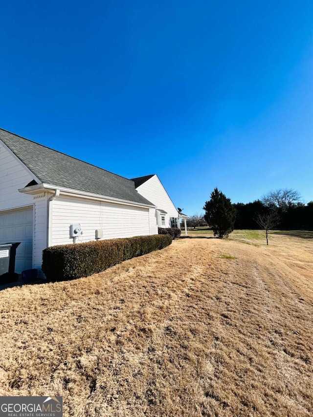 view of property exterior