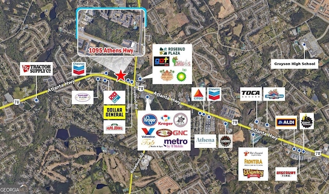 1095 Athens Hwy, Loganville GA, 30052 land for sale