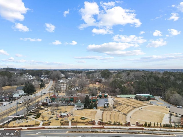 bird's eye view