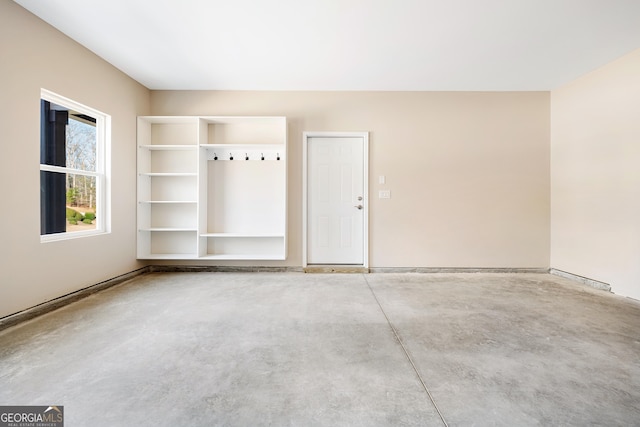 526 Whirlway St, Jefferson, GA 30549 - empty room with concrete floors