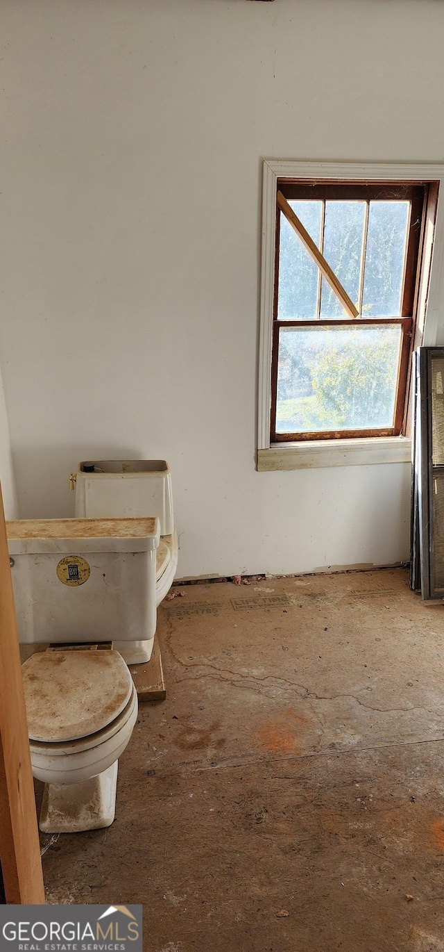 bathroom with toilet