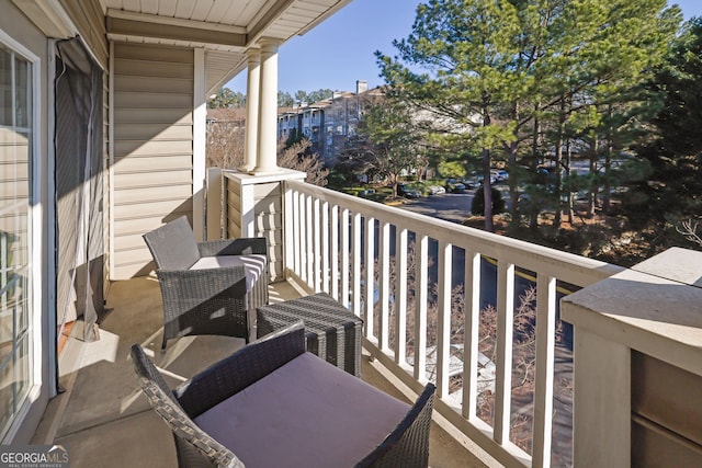 2700 Pine Tree Rd NE Unit 2306, Atlanta, GA 30324 - view of balcony