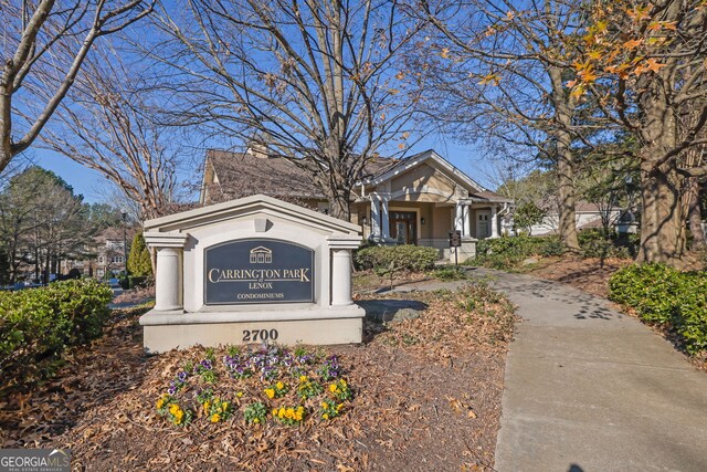 2700 Pine Tree Rd NE Unit 2306, Atlanta, GA 30324 - view of community / neighborhood sign