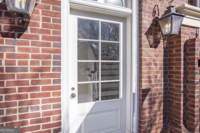 5200 Moore Rd, Suwanee, GA 30024 - view of exterior entry with brick siding