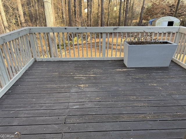 view of deck