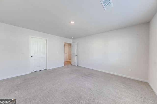 463 Walnut Grove Way, Pendergrass, GA 30567 - carpeted spare room featuring baseboards and recessed lighting