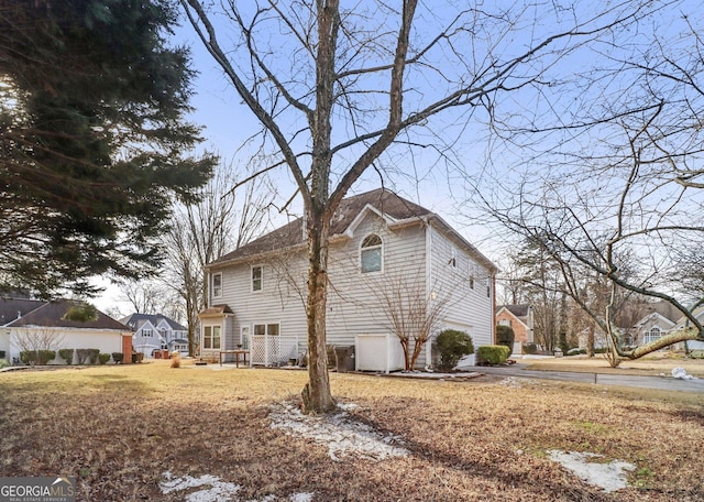 view of property exterior