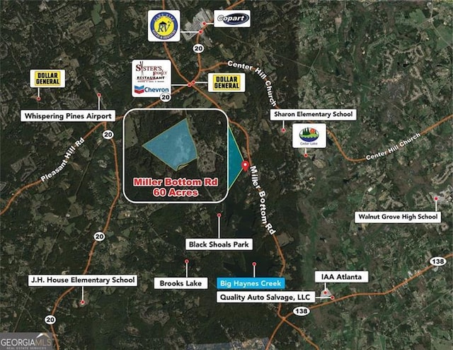 0 Miller Bottom Rd, Loganville GA, 30052 land for sale