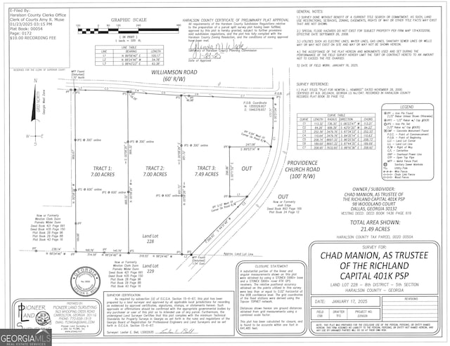 Listing photo 2 for TRACT1 Williamson Rd, Tallapoosa GA 30176