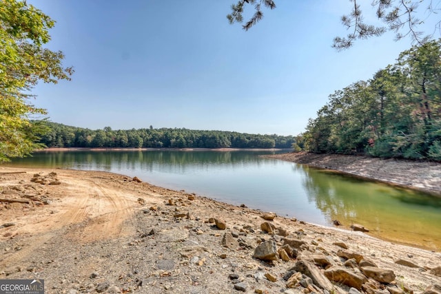 property view of water