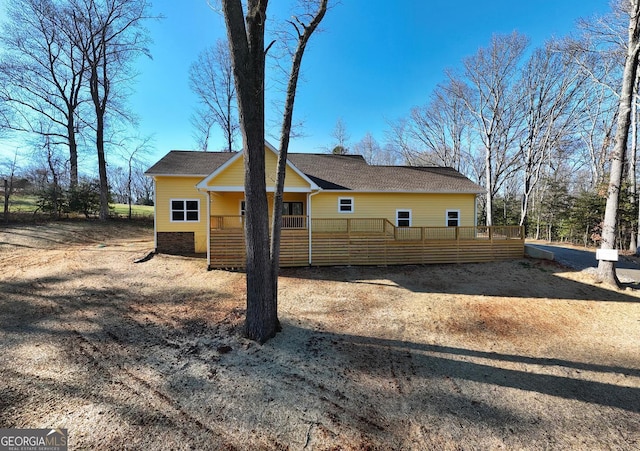 view of home's exterior featuring covered porch