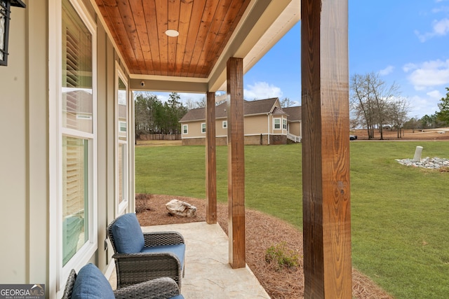 view of patio