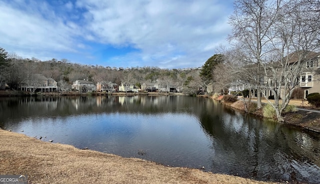 property view of water