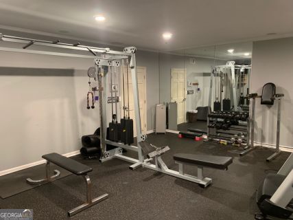 view of gym