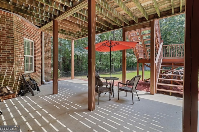 view of patio / terrace