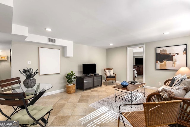 view of living room