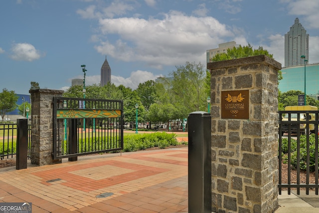 view of gate