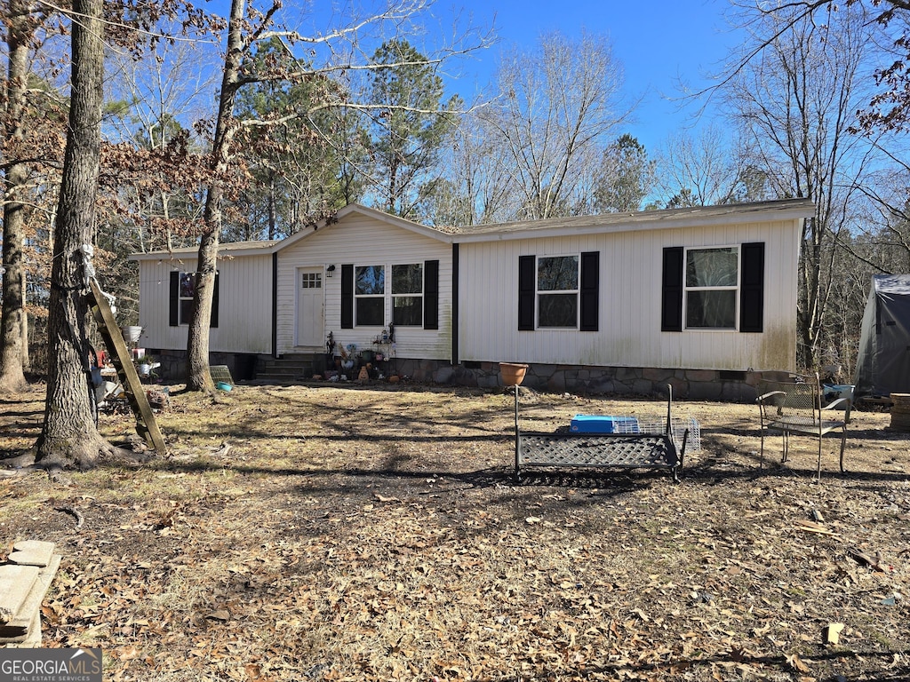 view of manufactured / mobile home