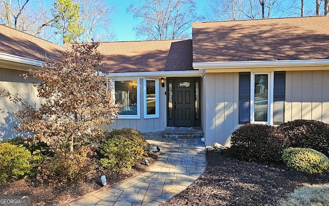 view of entrance to property