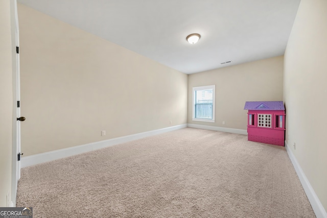 unfurnished bedroom with carpet