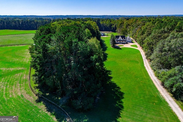 105 Fuller Dr, Carrollton, GA 30117 - aerial view with a forest view and a rural view