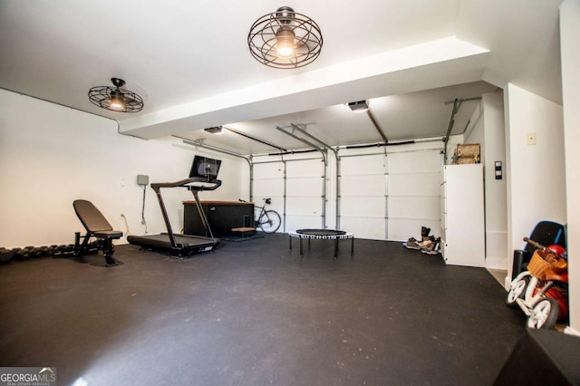 105 Fuller Dr, Carrollton, GA 30117 - garage with a garage door opener
