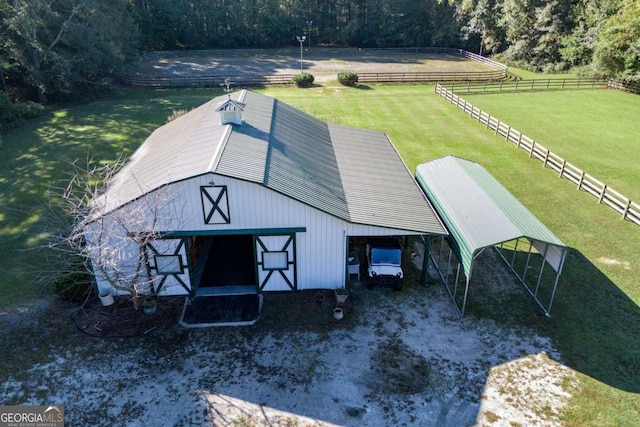 105 Fuller Dr, Carrollton, GA 30117 - aerial view with a rural view