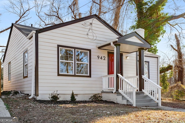 view of front of house