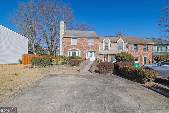 view of townhome / multi-family property