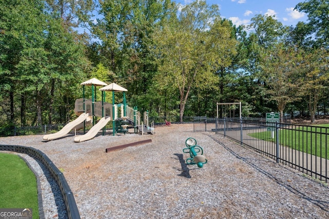 view of playground