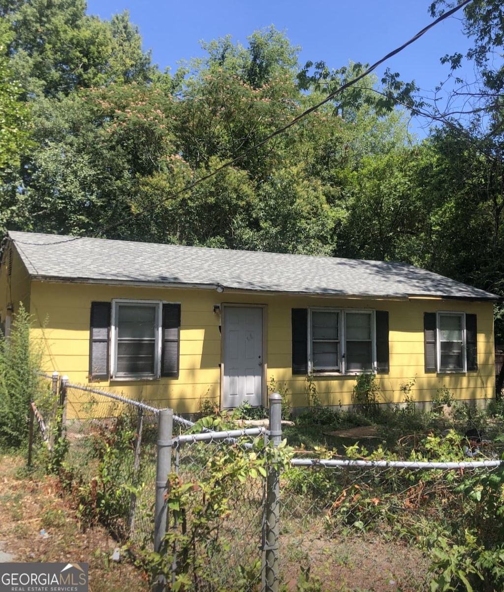 view of ranch-style house