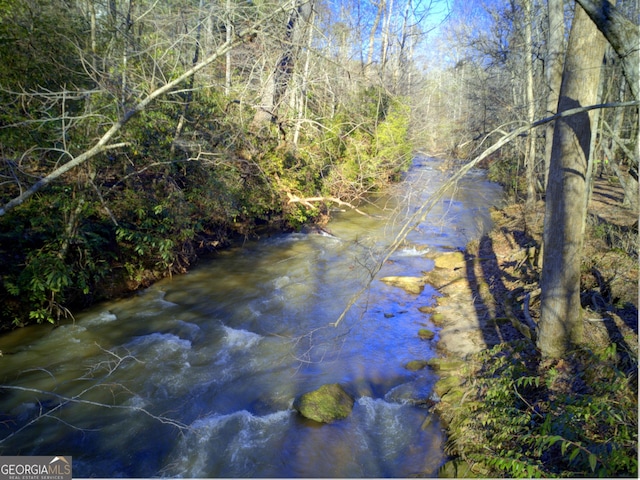 view of water feature