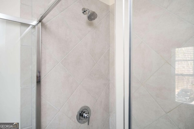 details with walk in shower